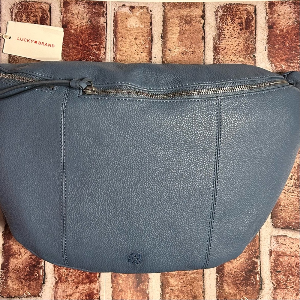 Lucky Brand Pebbled Leather Feyy Sling Bag